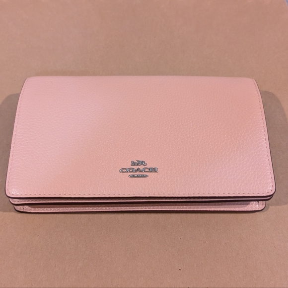 Coach Shoulder Bag Leather pink 🩷 - Picture 2 of 5